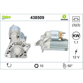 Démarreur VALEO OEM M0T45371