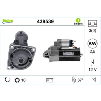 Démarreur VALEO OEM 51810267