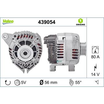 Alternateur VALEO OEM 5705N2