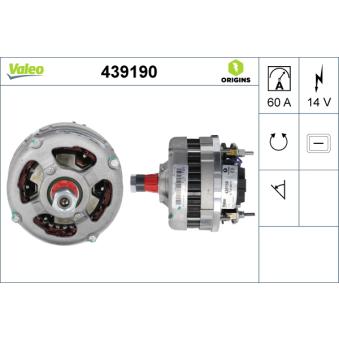 Alternateur VALEO [439190]