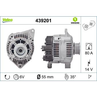 Alternateur VALEO OEM 7700857074