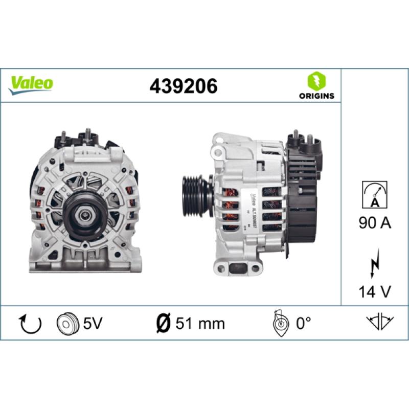 Alternateur VALEO 439206 - Visuel 1