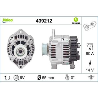 Alternateur VALEO OEM 7700424575