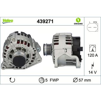 Alternateur VALEO OEM 06B903018E