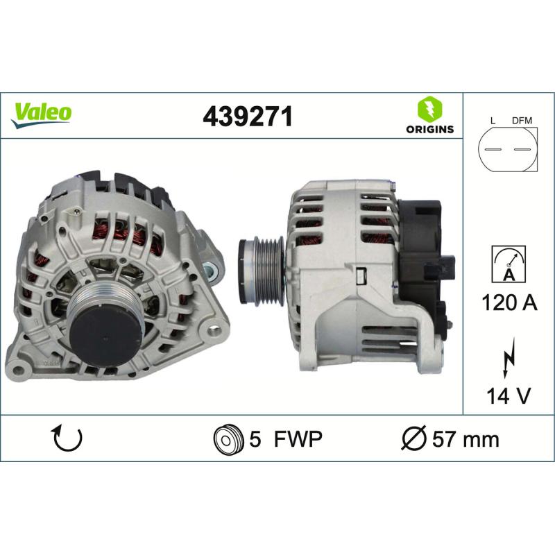 Alternateur VALEO 439271 - Visuel 1