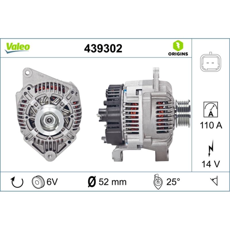 Alternateur VALEO 439302 - Visuel 1