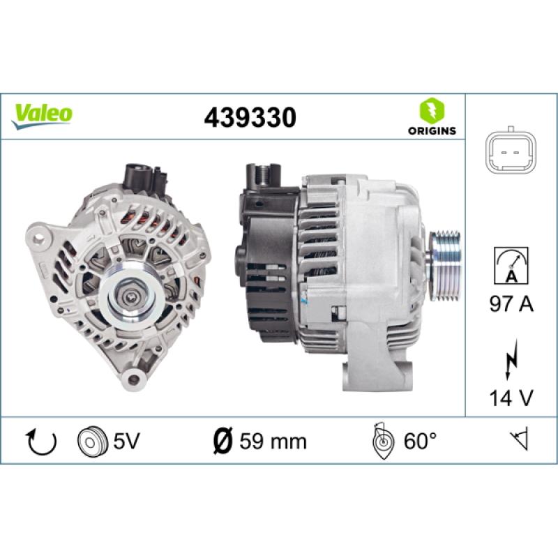 Alternateur VALEO 439330 - Visuel 1