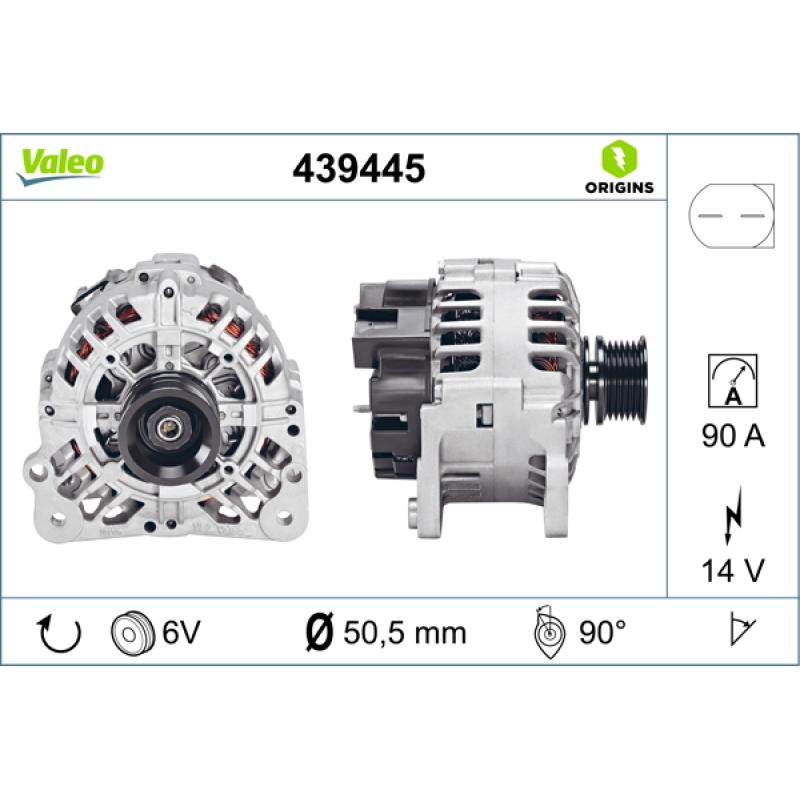 Alternateur VALEO 439445 - Visuel 1