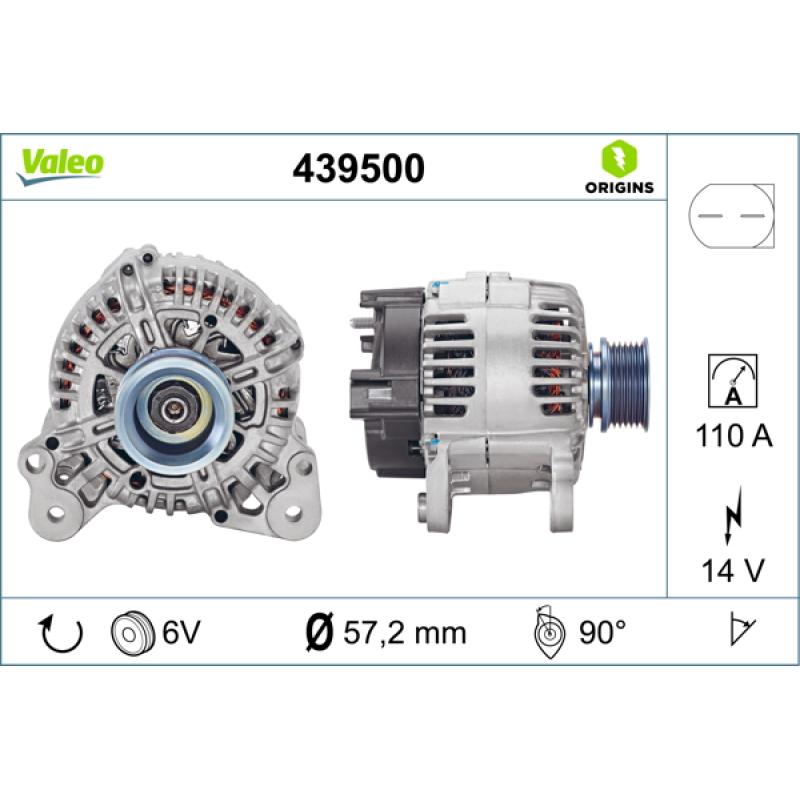 Alternateur VALEO 439500 - Visuel 1