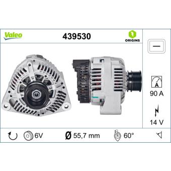 Alternateur VALEO OEM 0101544702 Alternateur VALEO OEM 0101544702
