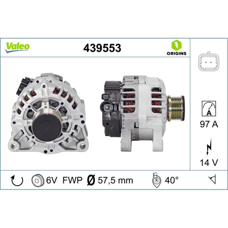 Alternateur VALEO 439553 - Visuel 1
