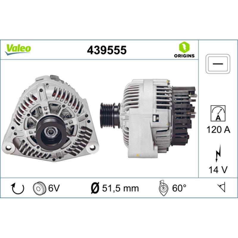 Alternateur VALEO 439555 - Visuel 1