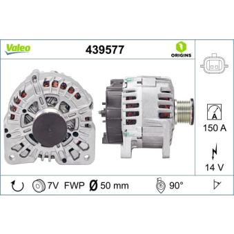 Alternateur VALEO OEM A002TX0481