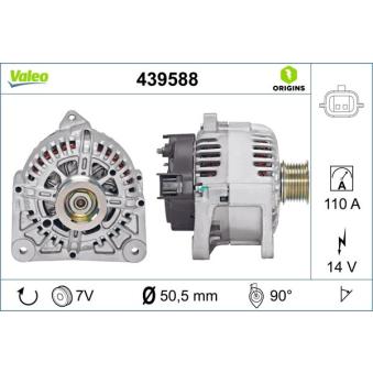 Alternateur VALEO OEM 8200667610
