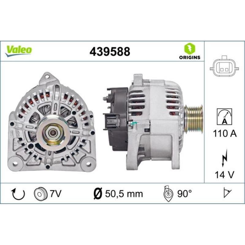 Alternateur VALEO 439588 - Visuel 1