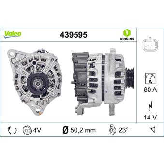 Alternateur VALEO OEM 23100AX62B