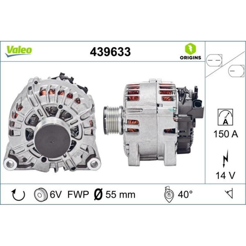 Alternateur VALEO 439633 - Visuel 1