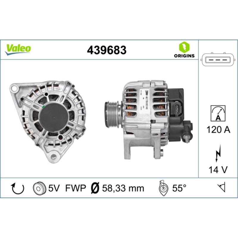 Alternateur VALEO 439683 - Visuel 1