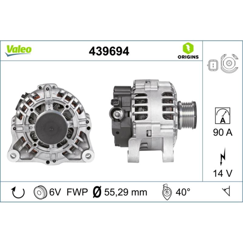 Alternateur VALEO 439694 - Visuel 1