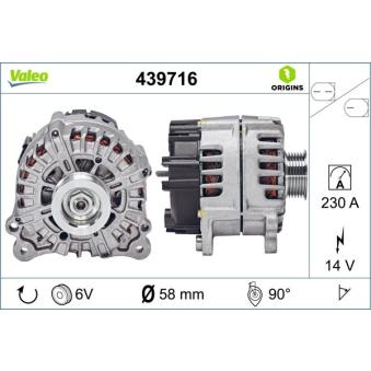 Alternateur VALEO OEM 059903023JX