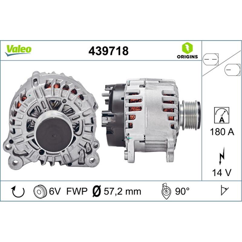 Alternateur VALEO 439718 - Visuel 1
