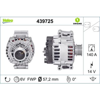 Alternateur VALEO [439725]