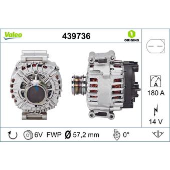 Alternateur VALEO OEM 6A903023FX