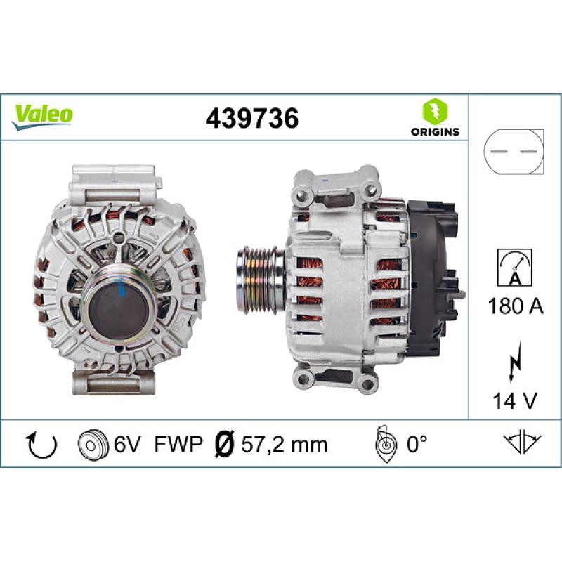 Alternateur VALEO 439736 - Visuel 1