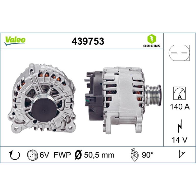 Alternateur VALEO 439753 - Visuel 1