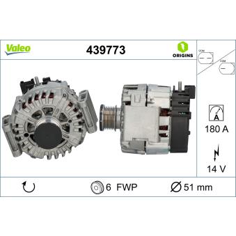 Alternateur VALEO OEM A0009063722
