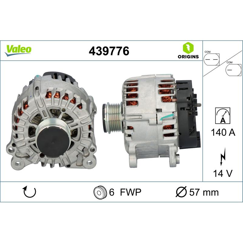 Alternateur VALEO 439776 - Visuel 1