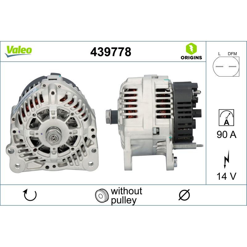 Alternateur VALEO 439778 - Visuel 1