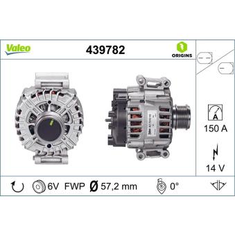 Alternateur VALEO OEM 06H903017SX