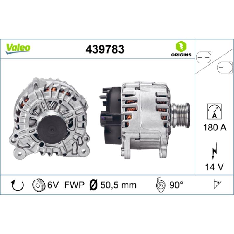 Alternateur VALEO 439783 - Visuel 1