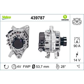 Alternateur VALEO OEM 270600y120