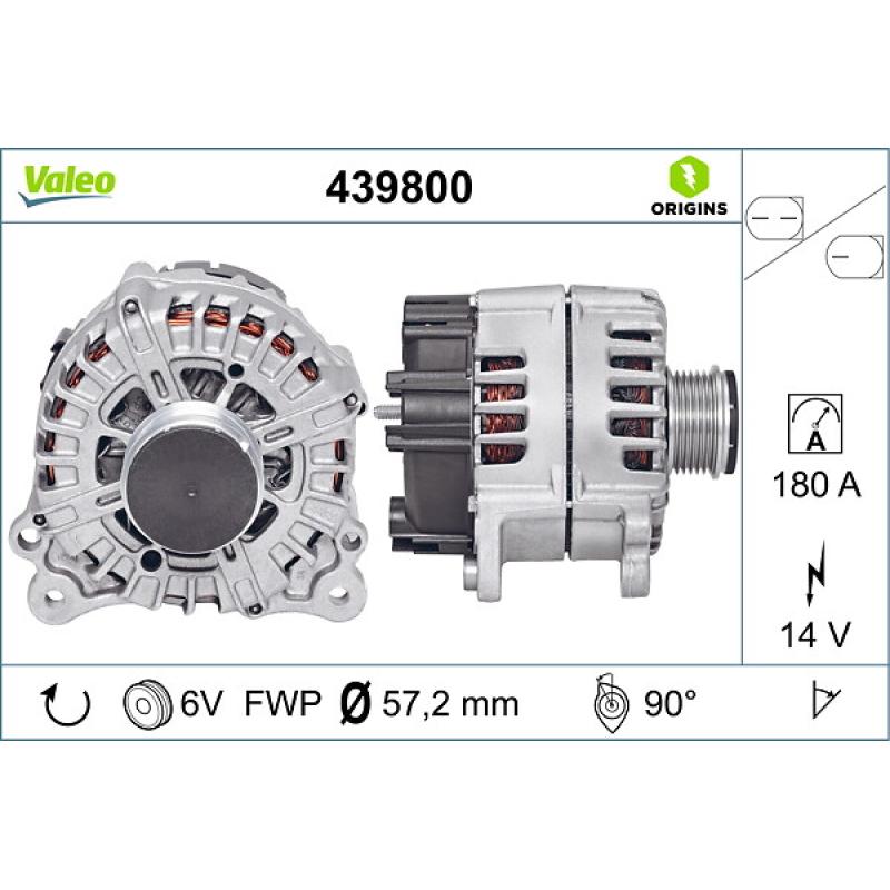 Alternateur VALEO 439800 - Visuel 1