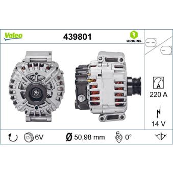 Alternateur VALEO OEM 9063422 Alternateur VALEO OEM 9063422