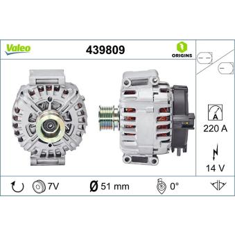 Alternateur VALEO OEM 90635220080