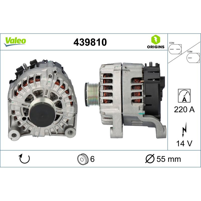 Alternateur VALEO 439810 - Visuel 1