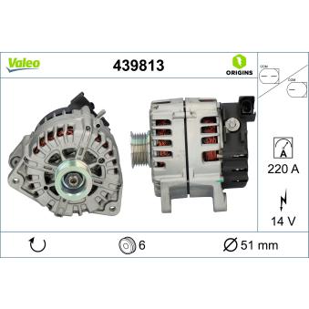 Alternateur VALEO [439813]