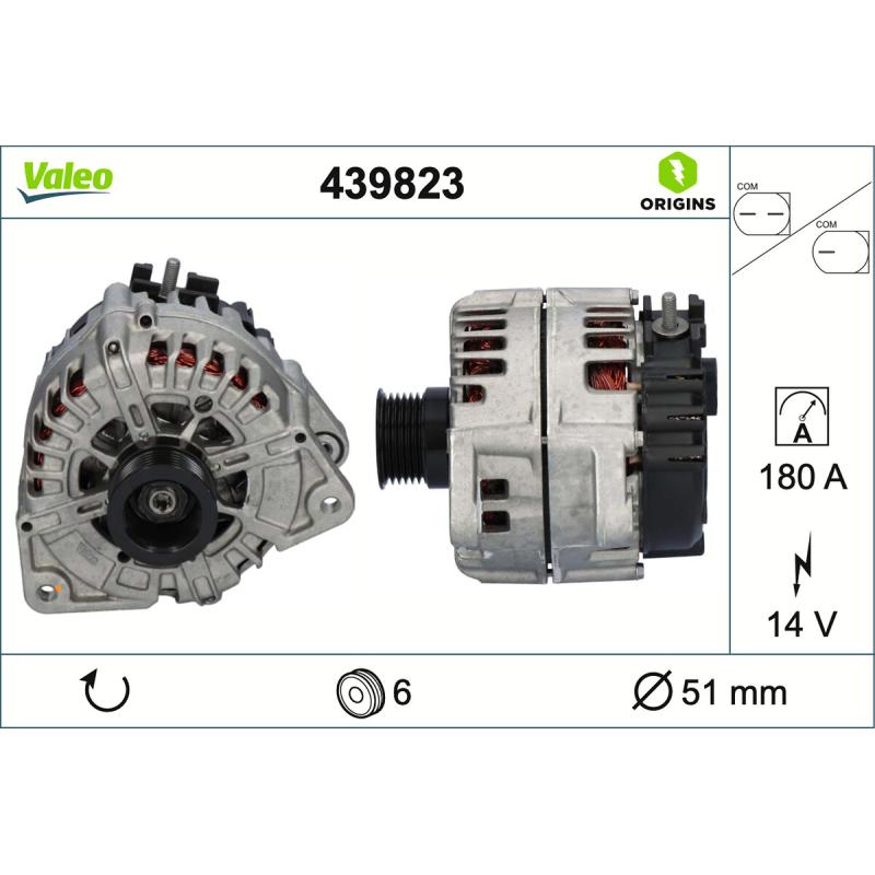 Alternateur VALEO 439823 - Visuel 1