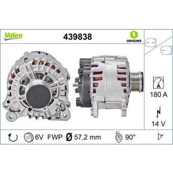 Alternateur VALEO OEM 059903023M