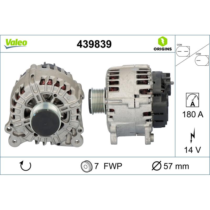 Alternateur VALEO 439839 - Visuel 1
