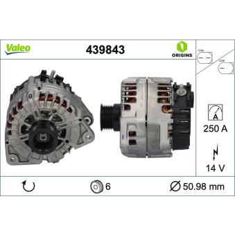 Alternateur VALEO OEM 0009060304