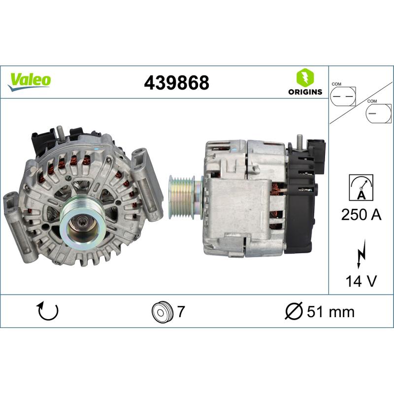 Alternateur VALEO 439868 - Visuel 1