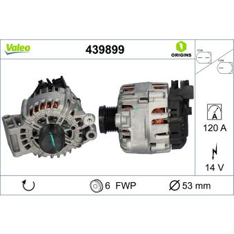 Alternateur VALEO OEM 1704925