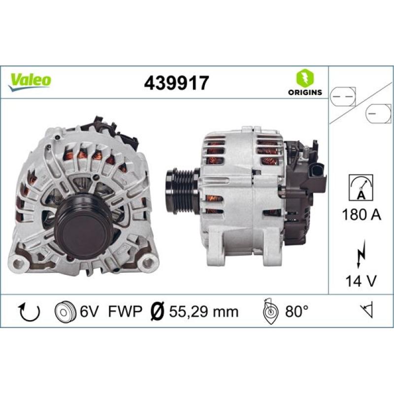 Alternateur VALEO 439917 - Visuel 1