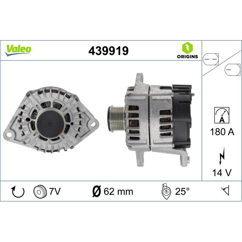 Alternateur VALEO 439919 - Visuel 1