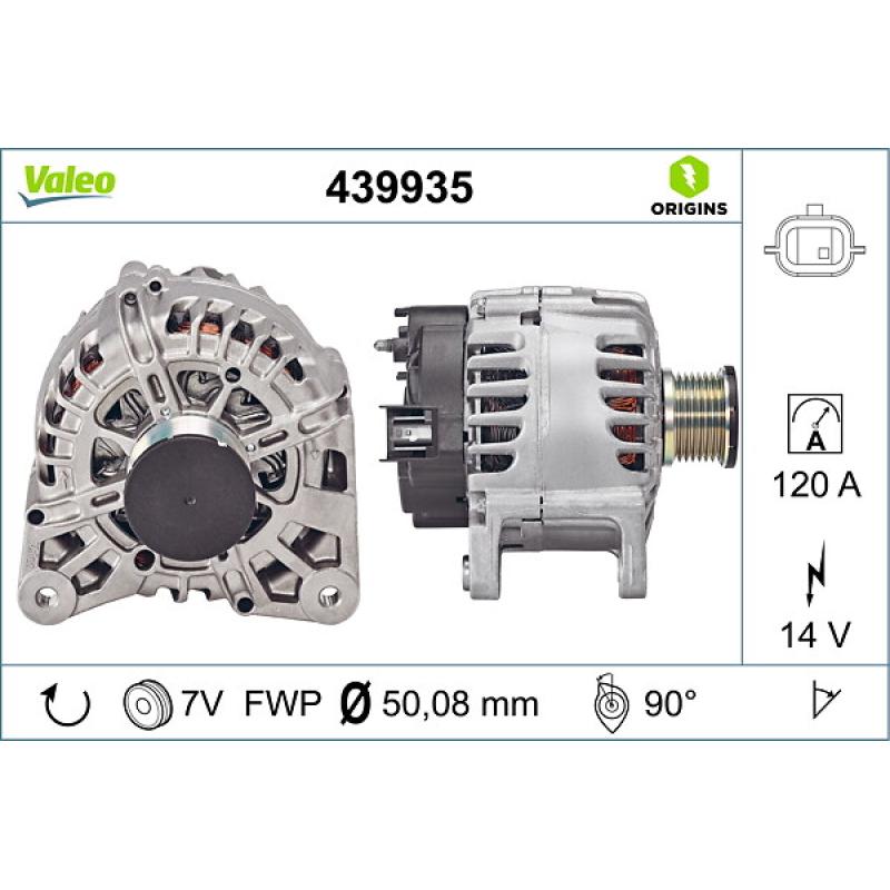 Alternateur VALEO 439935 - Visuel 1