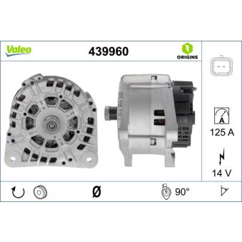 Alternateur VALEO OEM 23100BN704